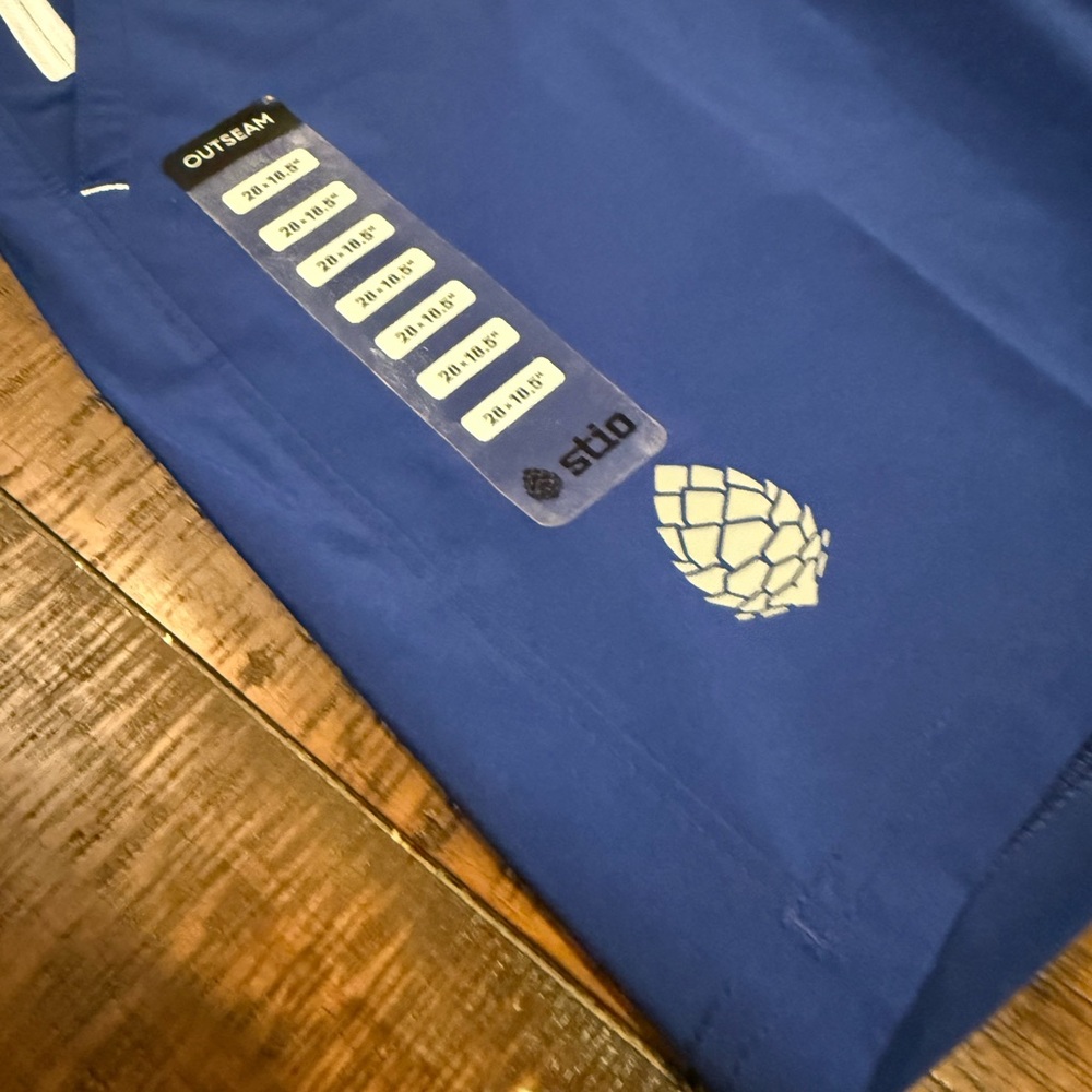 NEW💙Stio CFS Board Short Mens 28 Blue Cobalt Night Swim Trunks UPF 50 Stretch - Picture 3 of 8
